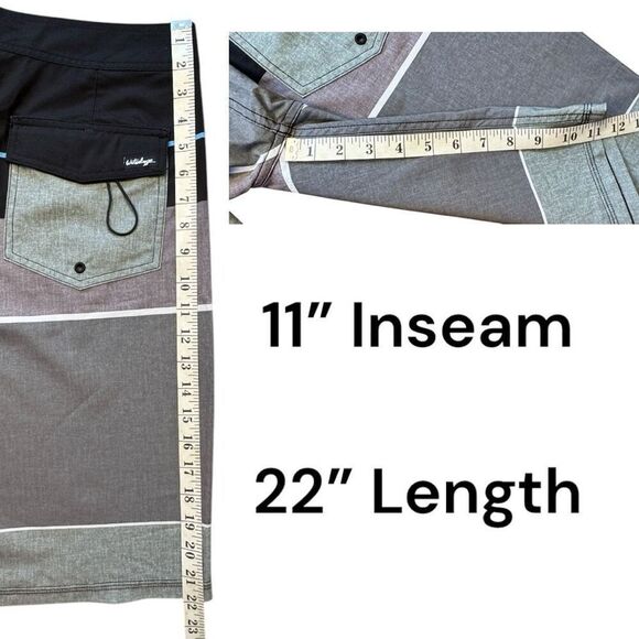 Waterboyz Vault Color-Block Board Short Sz 32 - Picture 10 of 12